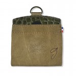 Patch reptilus croco olive