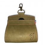 Patch coloris unis golden olive
