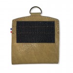 Patch coloris unis golden olive scratch au dos