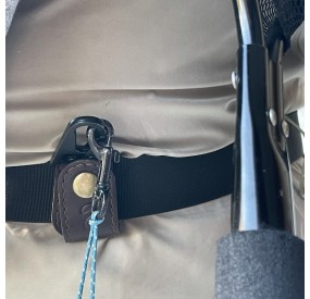 Languette de ceinture pour épuisette