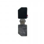Redresseur bicolore cuir vert bouteille / kangourou