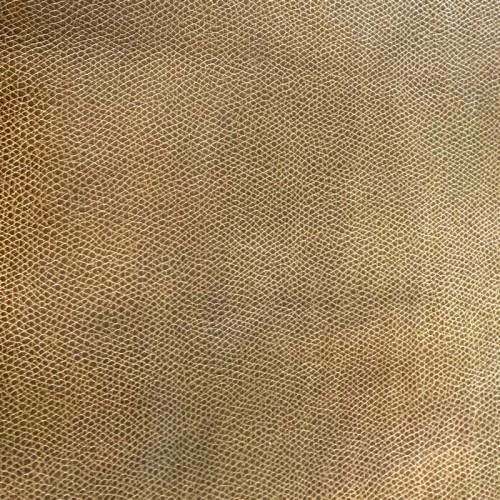 Cuir légèrement grainé caramel