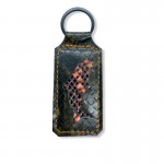 Porte clés bicolore cuir standard