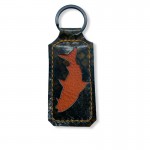 Porte clés bicolore cuir standard