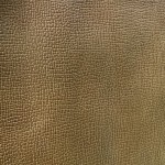 Cuir grainé marron olive