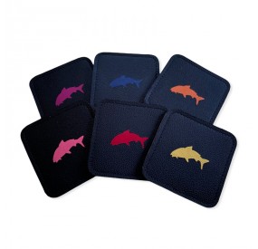Lot de 6 sous-verres JsPatch