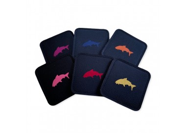 Lot de 6 sous-verres JsPatch