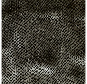 Cuir de chèvre imitation écaille noir