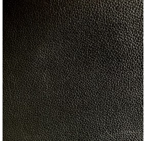 Cuir grainé noir