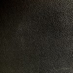 Cuir grainé noir