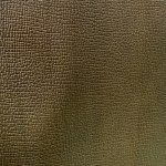 Cuir grainé olive 