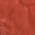 Cuir lisse rouge brique