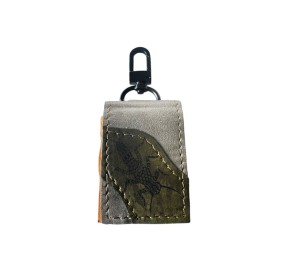 Drypatch bicolore cuir uni et cuir Exlusif