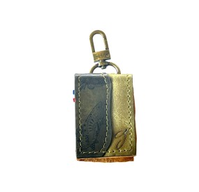 Drypatch bicolore cuir uni et cuir Exlusif