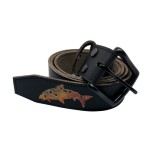 Ceinture JsPatch déco truite côté pointe