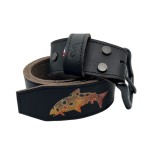 Ceinture JsPatch déco truite côté pointe
