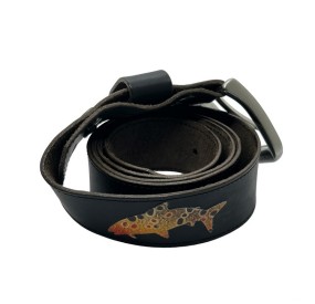Ceinture JsPatch déco truite côté boucle