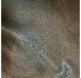 Cuir de chèvre brun