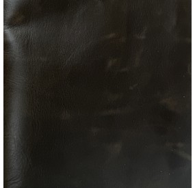 Cuir chocolat foncé usé 