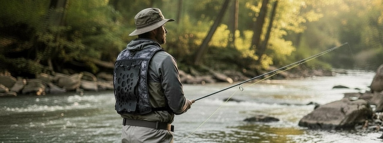 Light backpack accessoire pëche mouche